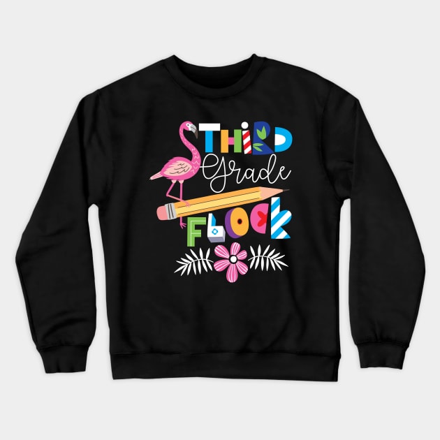 Third Grade Flock Crewneck Sweatshirt by ozalshirts